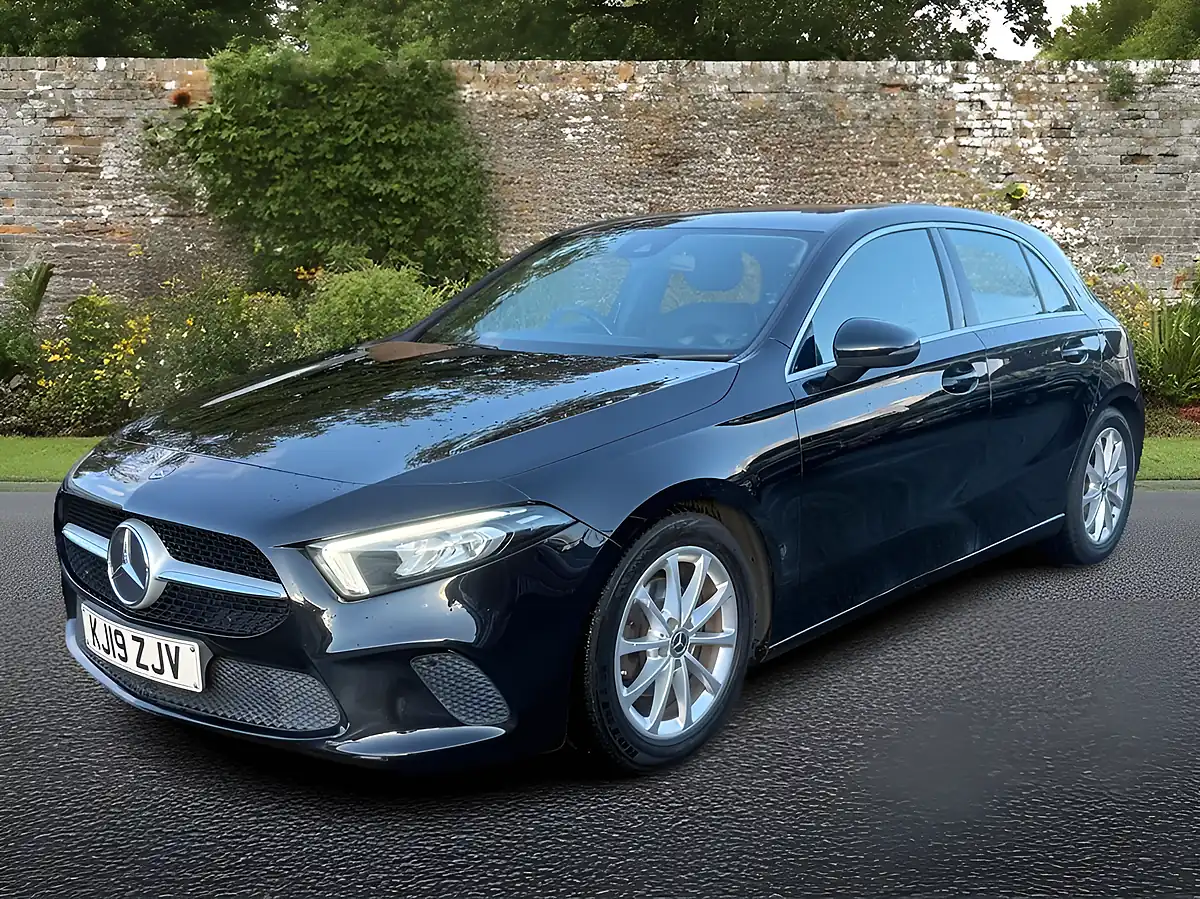 Used 2019 Mercedes-Benz a Class Sport Black - Interior and Exterior details 4