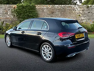 Used 2019 Mercedes-Benz a Class Sport Black - Interior and Exterior details 5