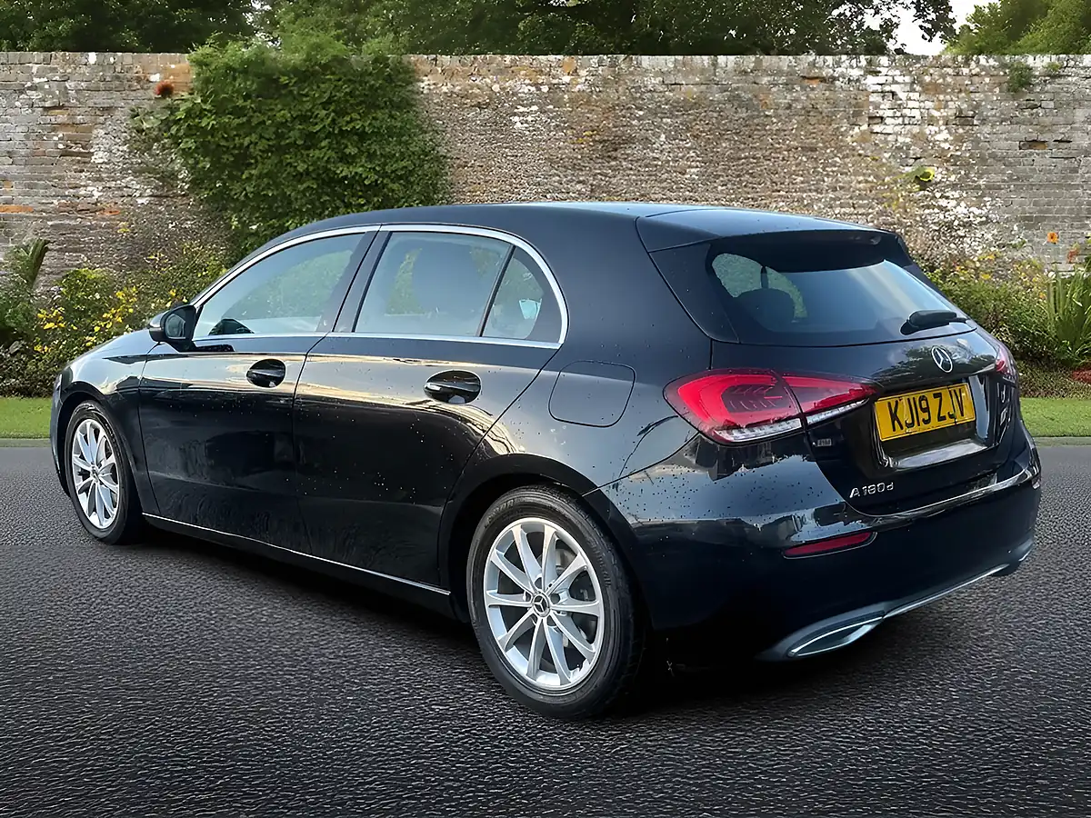 Used 2019 Mercedes-Benz a Class Sport Black - Interior and Exterior details 5