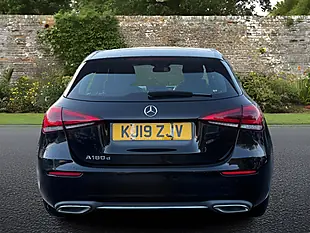 Used 2019 Mercedes-Benz a Class Sport Black - Interior and Exterior details 6