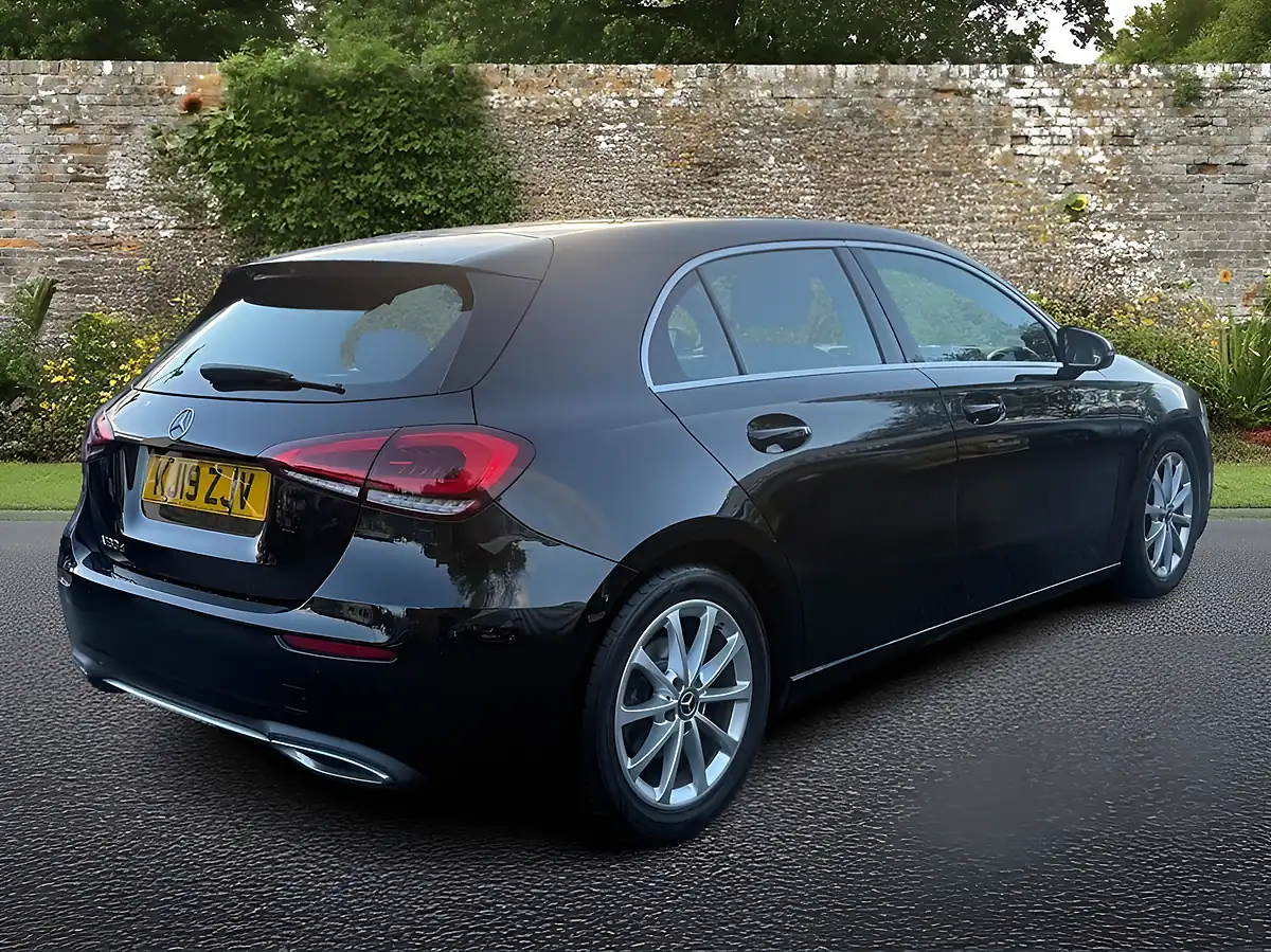 Used 2019 Mercedes-Benz a Class Sport Black - Interior and Exterior details 7