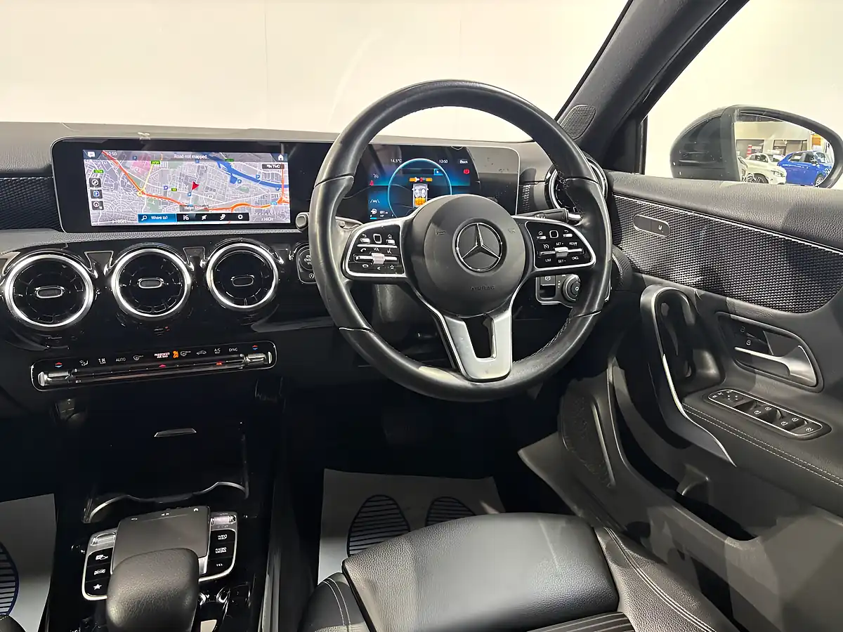 Used 2019 Mercedes-Benz a-Class Sport Executive Black - Interior and Exterior details 15