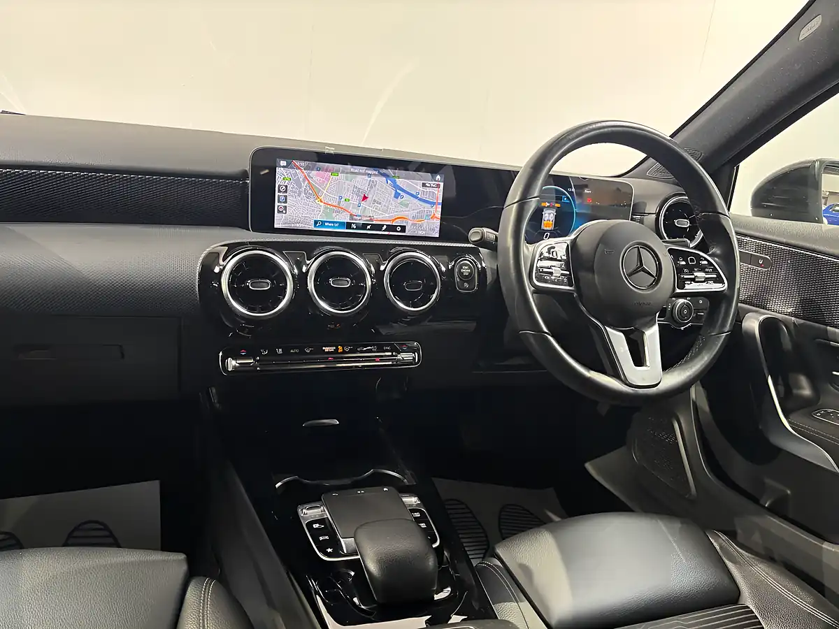 Used 2019 Mercedes-Benz a-Class Sport Executive Black - Interior and Exterior details 17