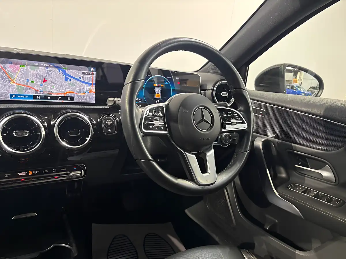 Used 2019 Mercedes-Benz a-Class Sport Executive Black - Interior and Exterior details 18