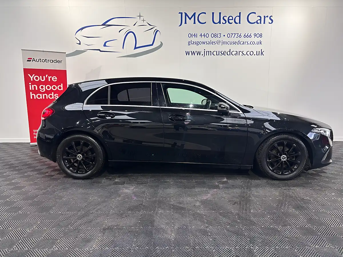Used 2019 Mercedes-Benz a-Class Sport Executive Black - Interior and Exterior details 4