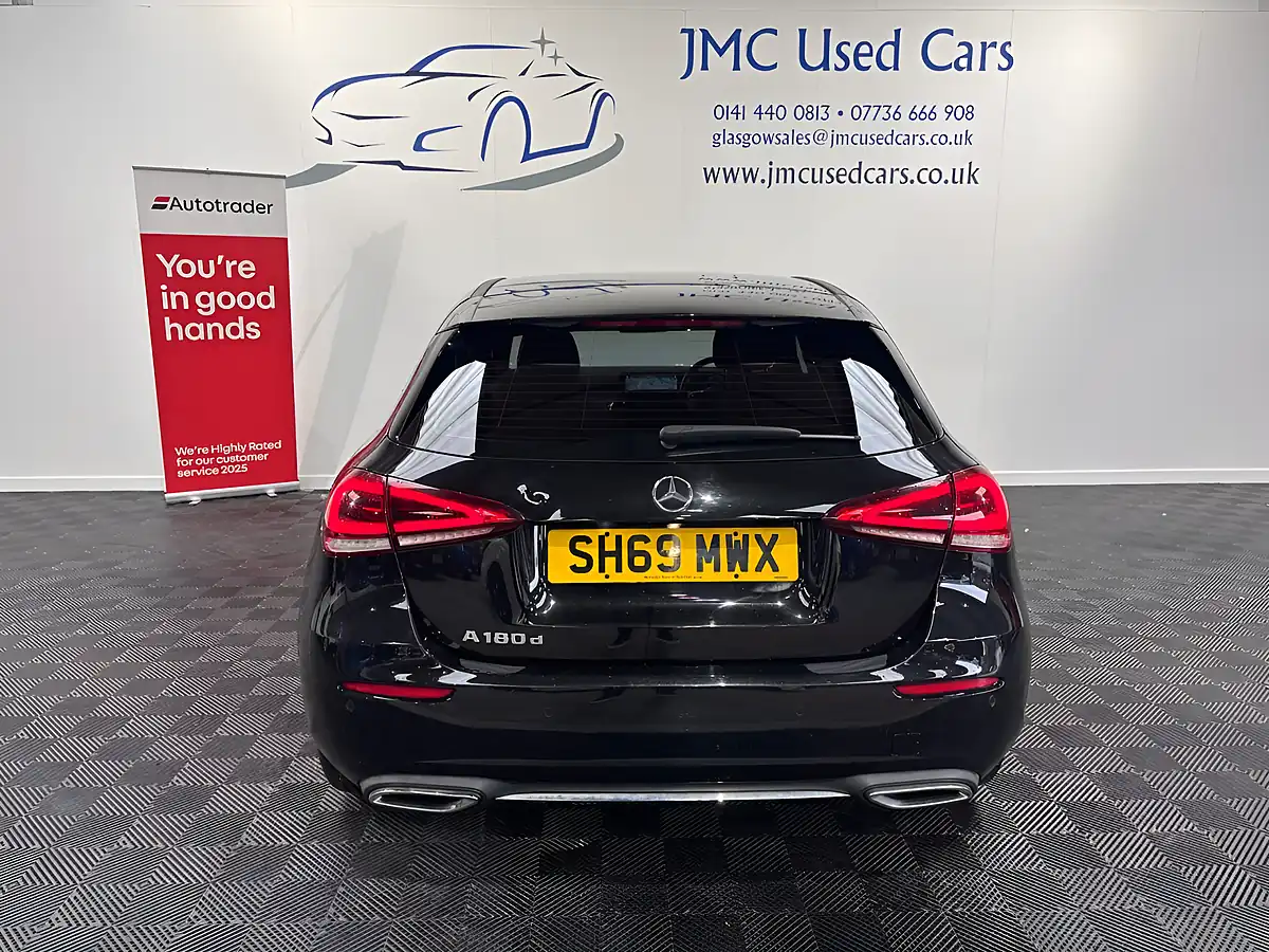 Used 2019 Mercedes-Benz a-Class Sport Executive Black - Interior and Exterior details 5