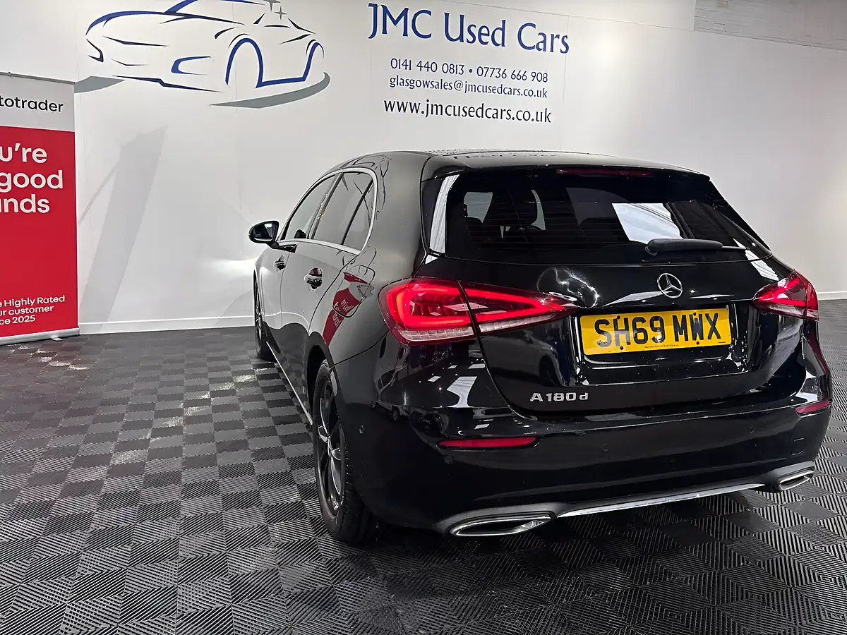 Used 2019 Mercedes-Benz a-Class Sport Executive Black - Interior and Exterior details 8