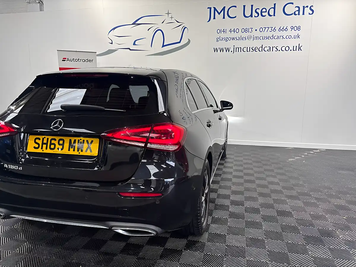 Used 2019 Mercedes-Benz a-Class Sport Executive Black - Interior and Exterior details 9