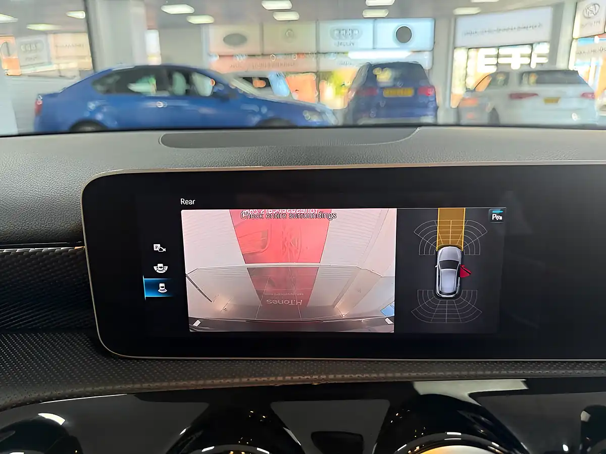 Used 2019 Mercedes-Benz a Class Sport (executive) Black - Interior and Exterior details 16