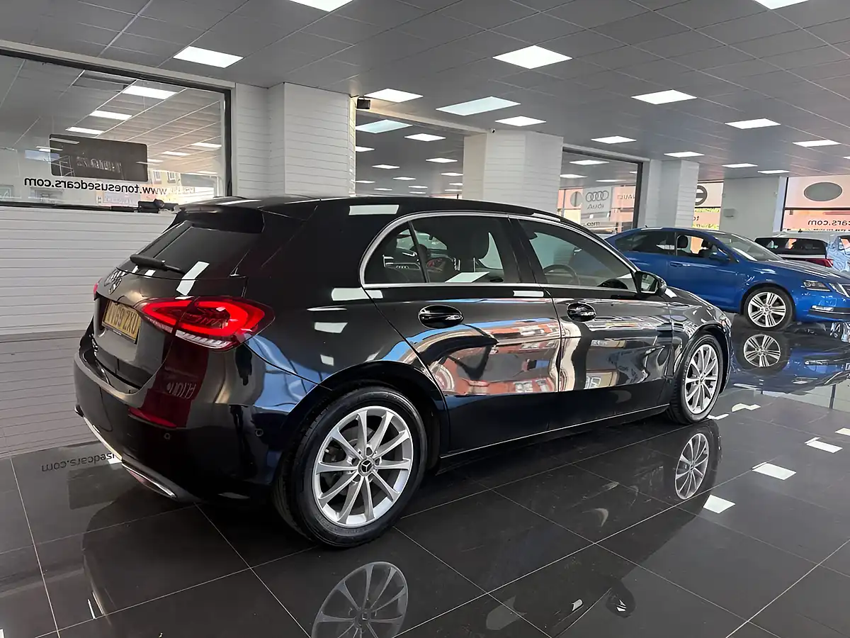 Used 2019 Mercedes-Benz a Class Sport (executive) Black - Interior and Exterior details 2