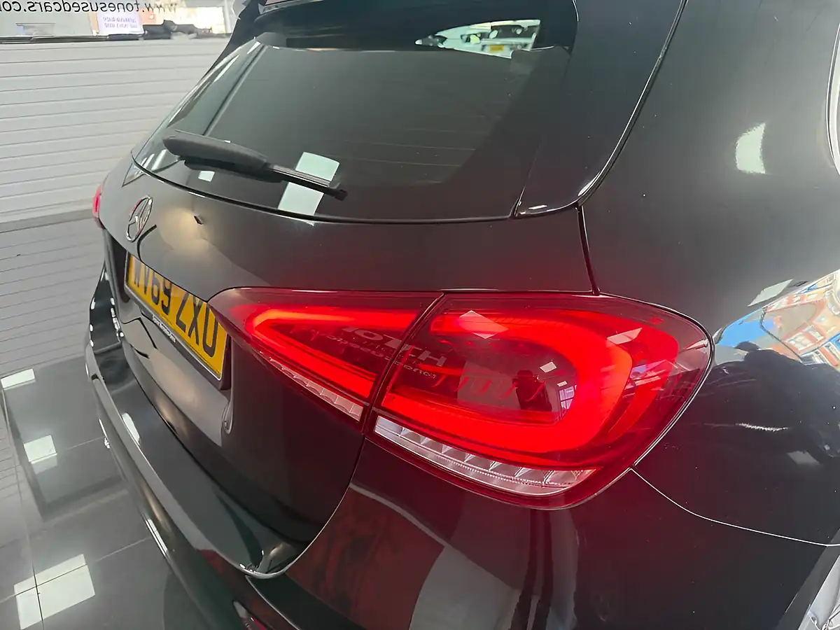 Used 2019 Mercedes-Benz a Class Sport (executive) Black - Interior and Exterior details 7