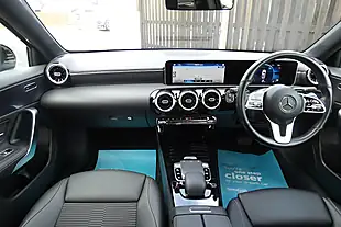 Used 2019 Mercedes-Benz a Class Sport (executive) Black - Interior and Exterior details 10
