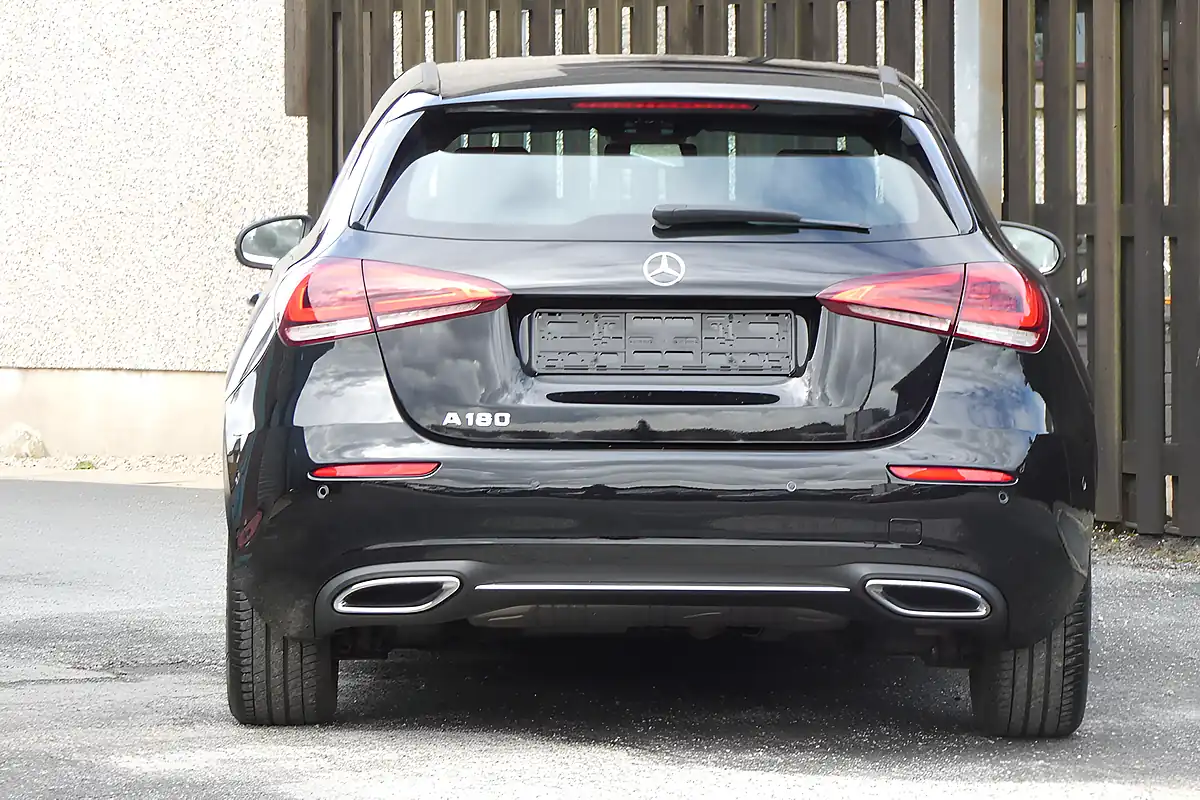 Used 2019 Mercedes-Benz a Class Sport (executive) Black - Interior and Exterior details 3