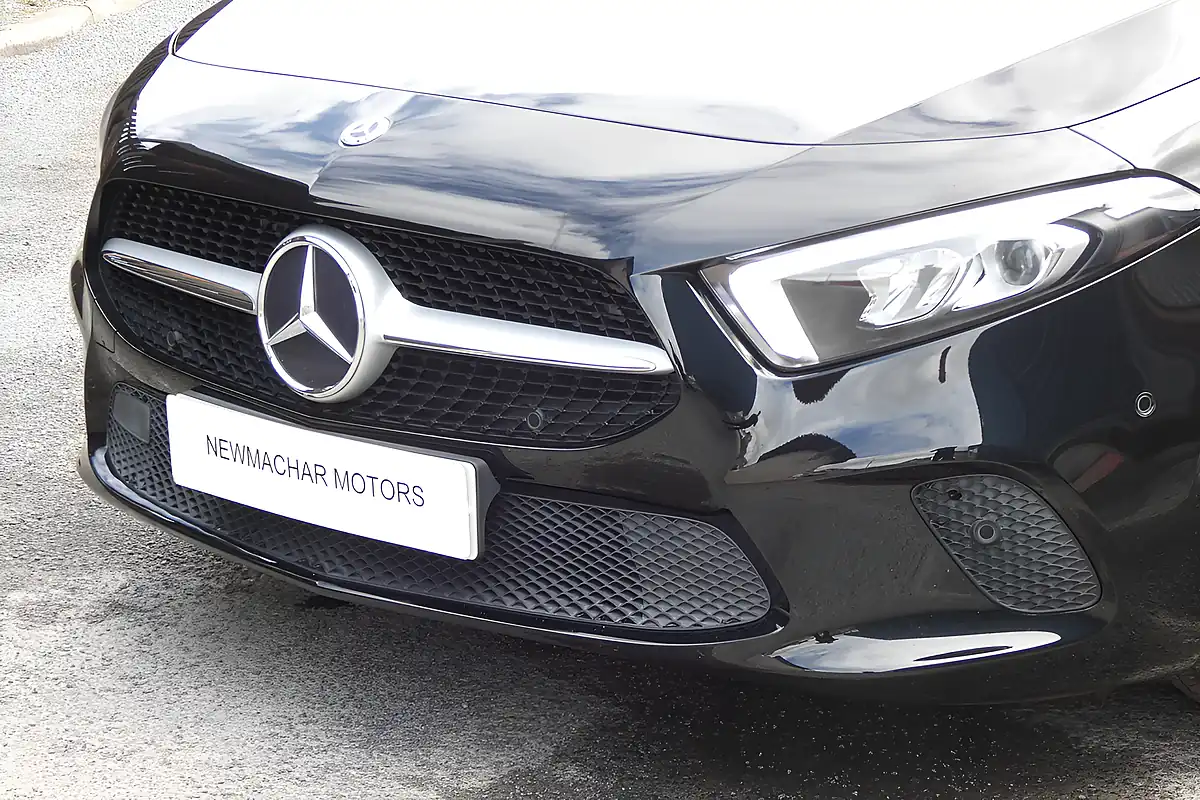 Used 2019 Mercedes-Benz a Class Sport (executive) Black - Interior and Exterior details 6