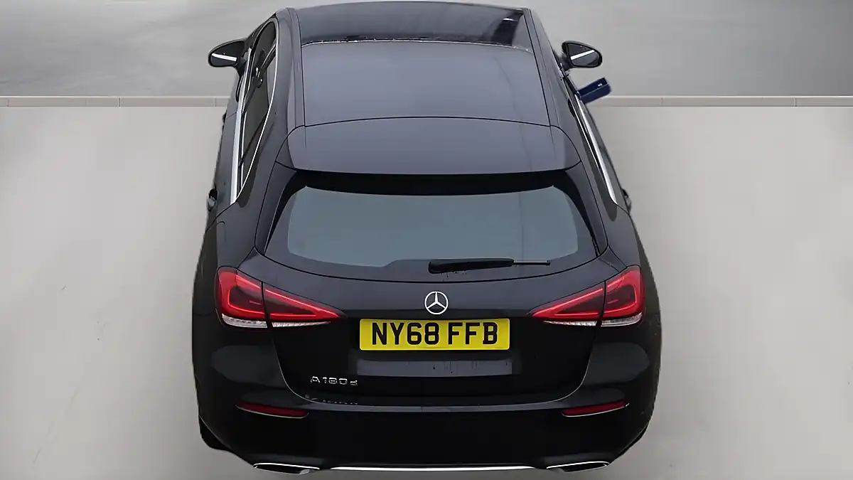 Used 2019 Mercedes-Benz a Class Sport (executive) Black - Interior and Exterior details 11
