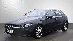 Used 2019 Mercedes-Benz a Class Sport (executive) Black - Interior and Exterior details 4