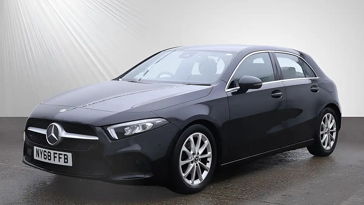 Used 2019 Mercedes-Benz a Class Sport (executive) Black - Interior and Exterior details 4