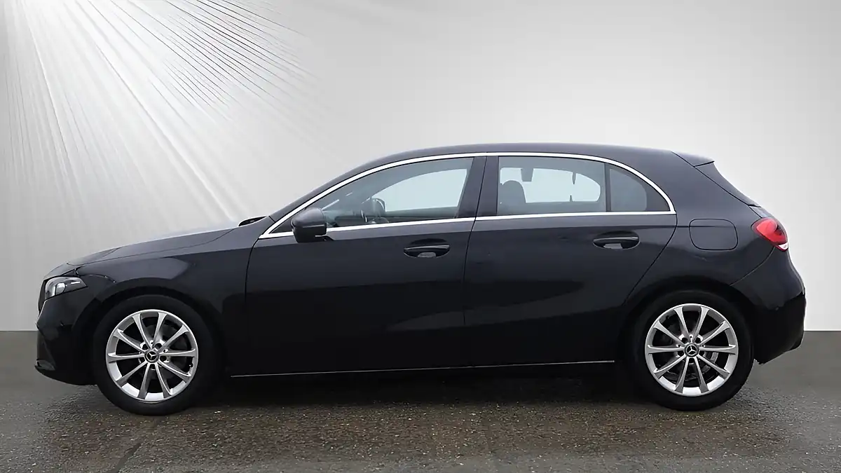 Used 2019 Mercedes-Benz a Class Sport (executive) Black - Interior and Exterior details 6