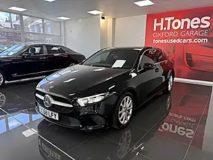 Used 2019 Mercedes-Benz a-Class Sport (executive) Black - Interior and Exterior details 15