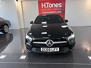 Used 2019 Mercedes-Benz a-Class Sport (executive) Black - Interior and Exterior details 16
