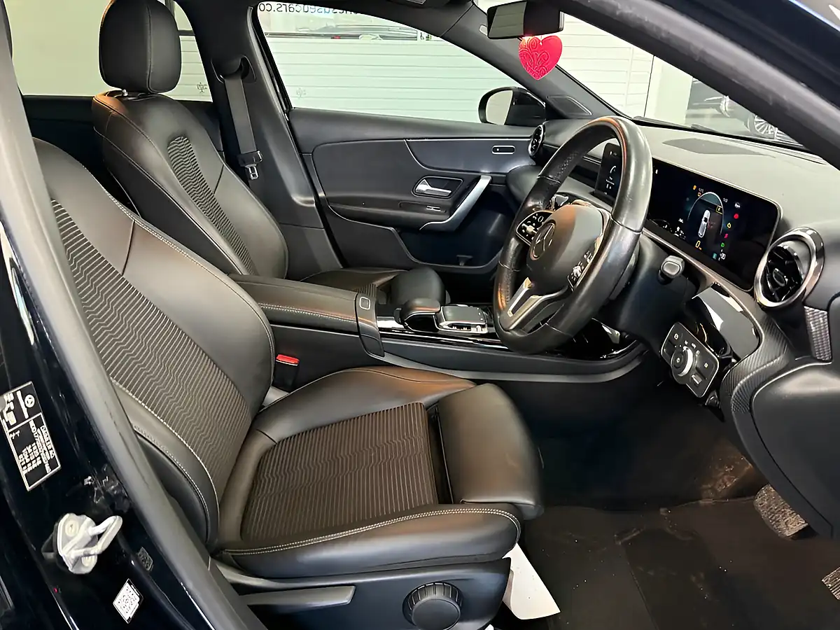 Used 2019 Mercedes-Benz a-Class Sport (executive) Black - Interior and Exterior details 19