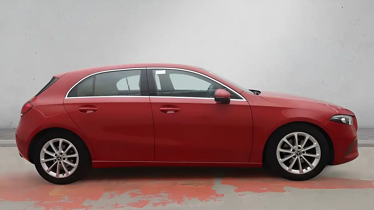 Used 2019 Mercedes-Benz a Class Sport (executive) Red - Interior and Exterior details 5