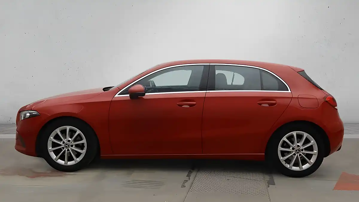 Used 2019 Mercedes-Benz a Class Sport (executive) Red - Interior and Exterior details 6