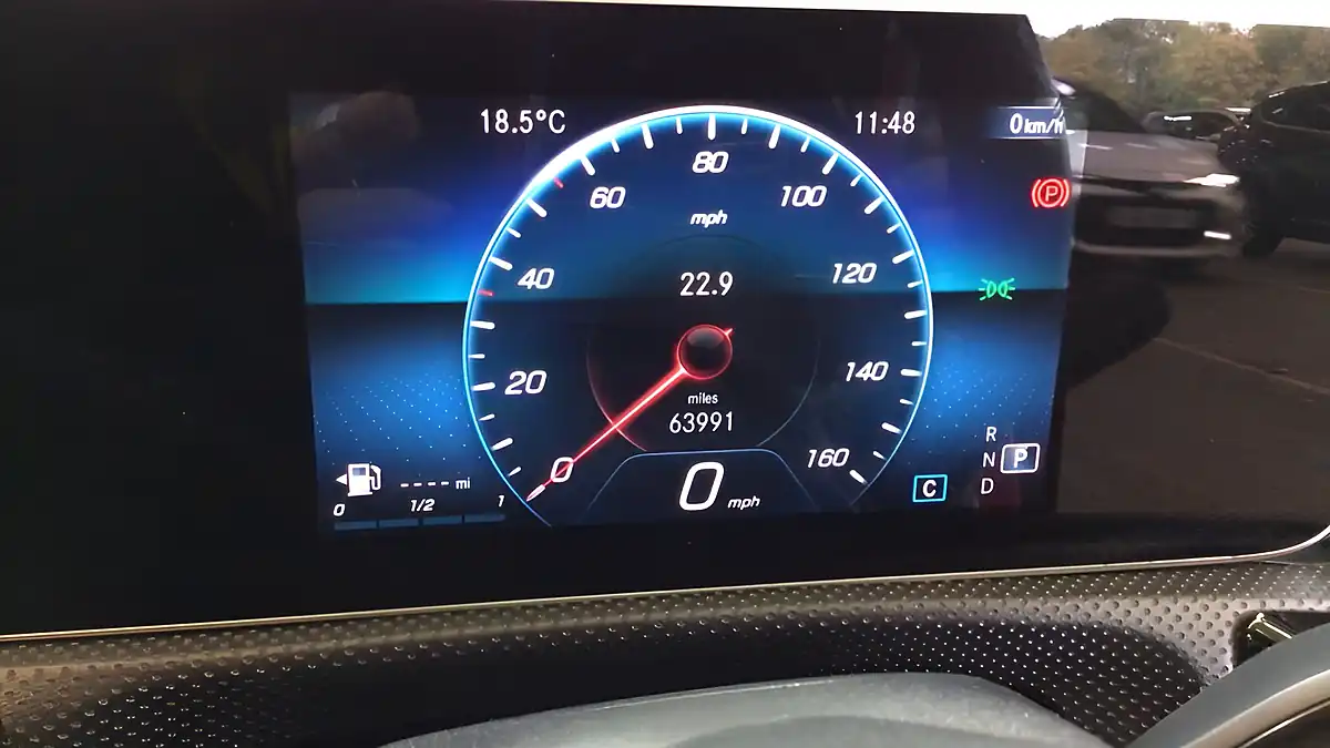 Used 2019 Mercedes-Benz a Class Sport (executive) Red - Interior and Exterior details 9