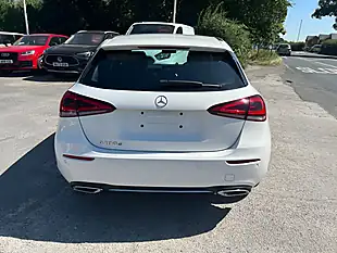 Used 2019 Mercedes-Benz a Class Sport (executive) White - Interior and Exterior details 16