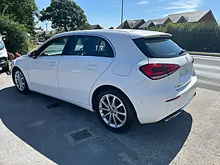Used 2019 Mercedes-Benz a Class Sport (executive) White - Interior and Exterior details 2