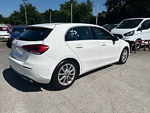 Used 2019 Mercedes-Benz a Class Sport (executive) White - Interior and Exterior details 3
