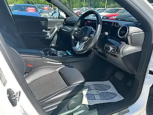 Used 2019 Mercedes-Benz a Class Sport (executive) White - Interior and Exterior details 4