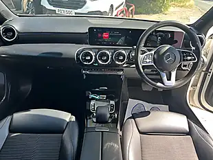Used 2019 Mercedes-Benz a Class Sport (executive) White - Interior and Exterior details 5