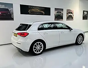 Used 2019 Mercedes-Benz a-Class Sport (executive) White - Interior and Exterior details 19