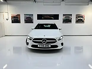 Used 2019 Mercedes-Benz a-Class Sport (executive) White - Interior and Exterior details 20