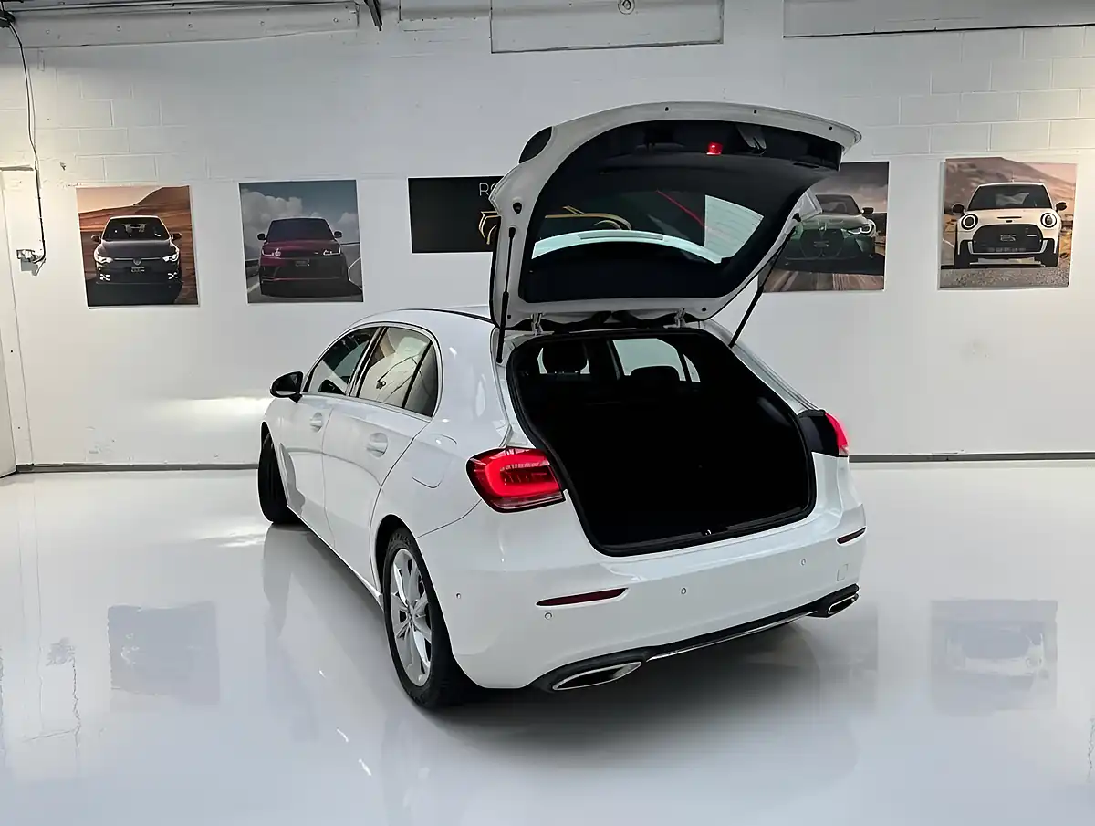 Used 2019 Mercedes-Benz a-Class Sport (executive) White - Interior and Exterior details 5