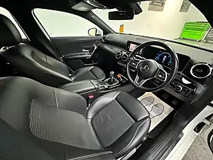 Used 2019 Mercedes-Benz a-Class Sport (executive) White - Interior and Exterior details 6