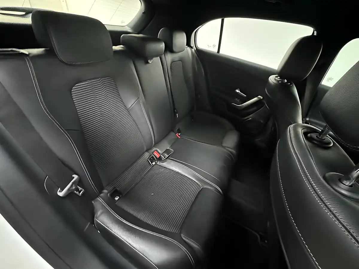 Used 2019 Mercedes-Benz a-Class Sport (executive) White - Interior and Exterior details 9