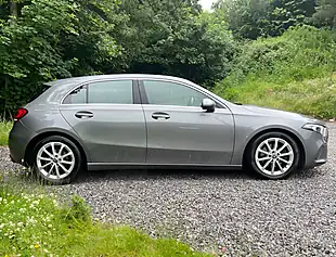 Used 2019 Mercedes-Benz a Class Sport Grey - Interior and Exterior details 2