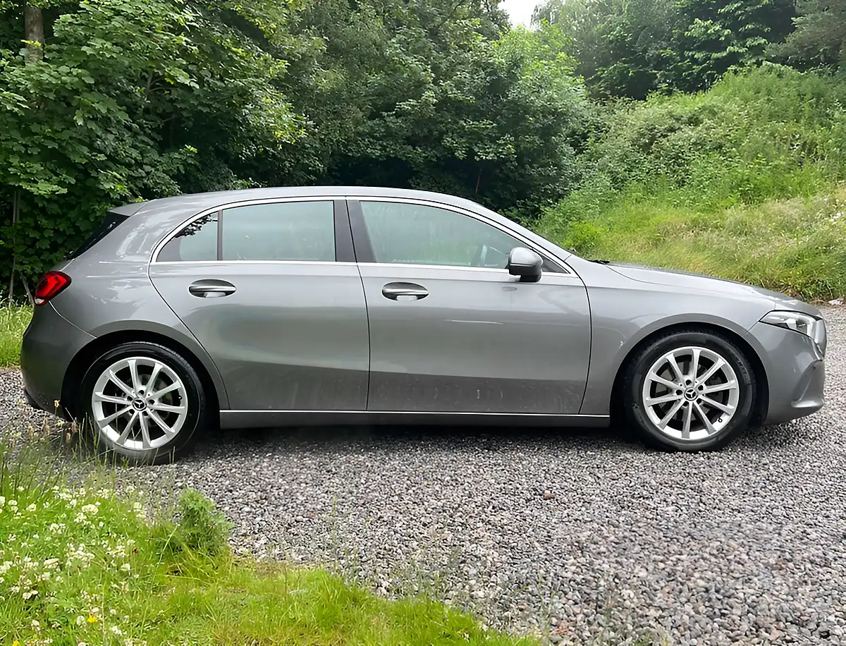 Used 2019 Mercedes-Benz a Class Sport Grey - Interior and Exterior details 2