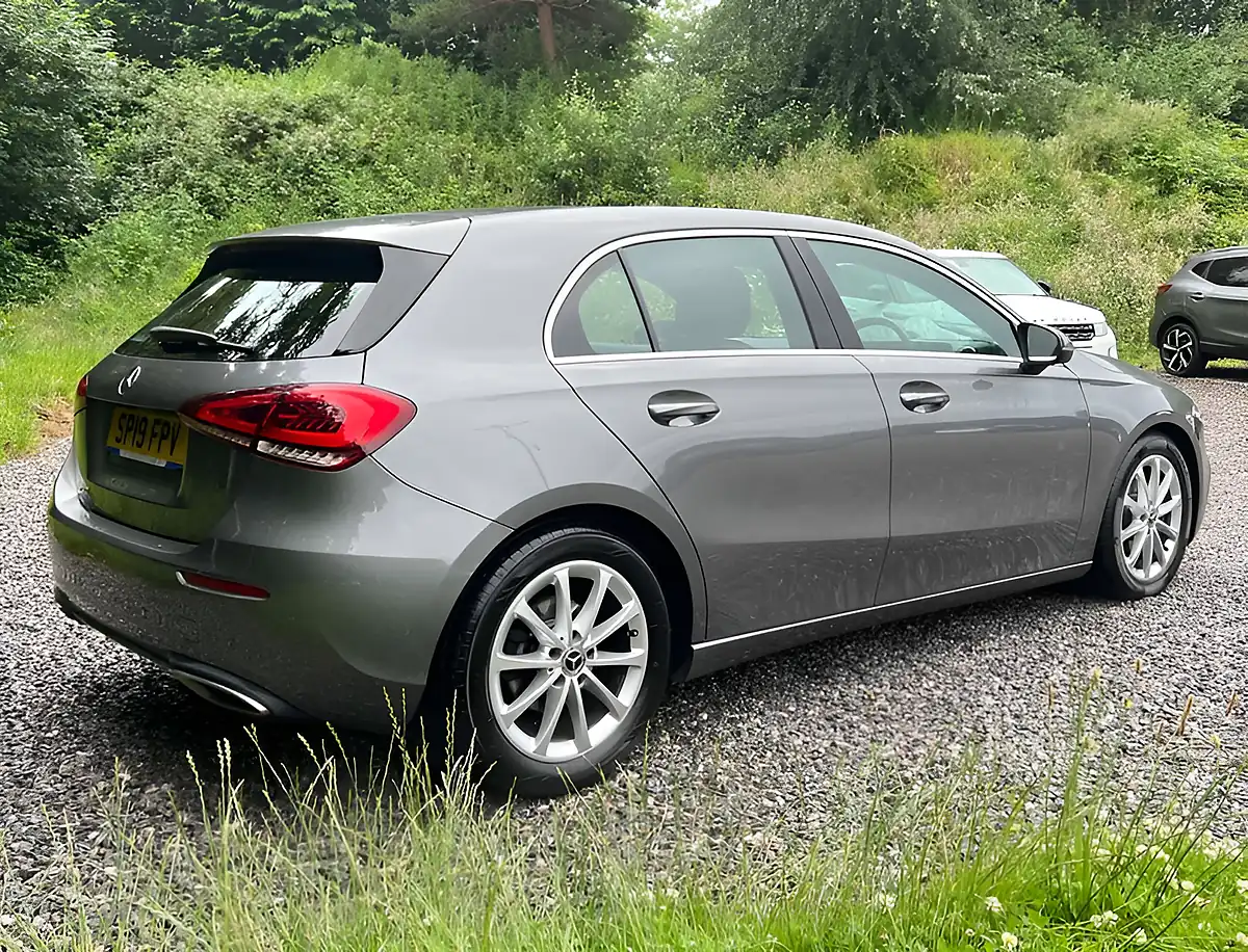 Used 2019 Mercedes-Benz a Class Sport Grey - Interior and Exterior details 3