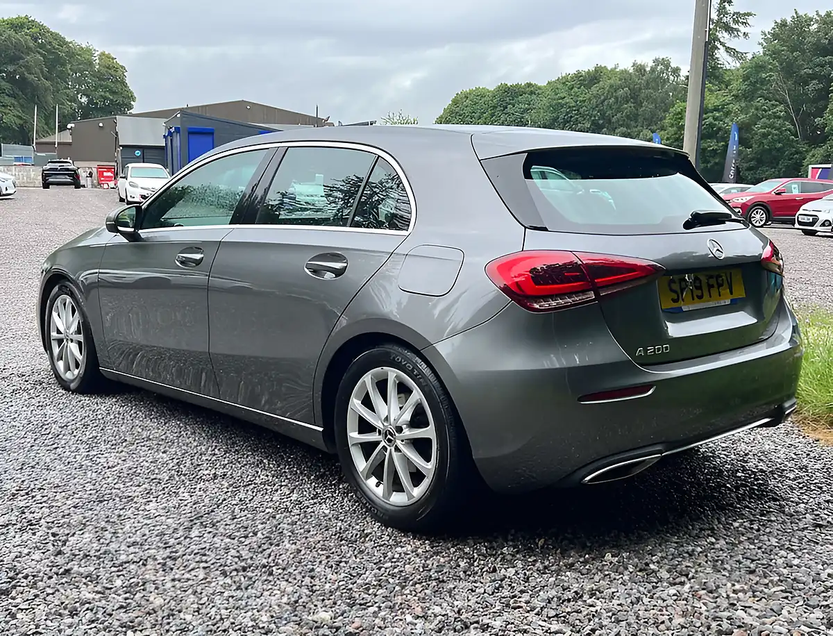 Used 2019 Mercedes-Benz a Class Sport Grey - Interior and Exterior details 5