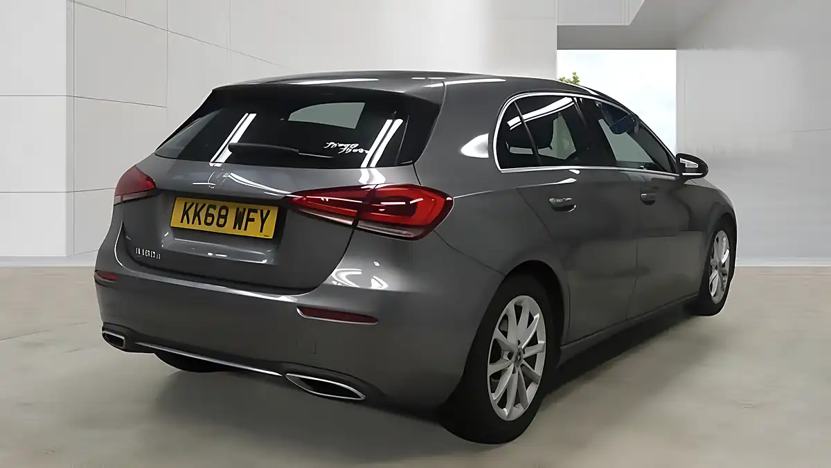 Used 2019 Mercedes-Benz a Class Sport Grey - Interior and Exterior details 5