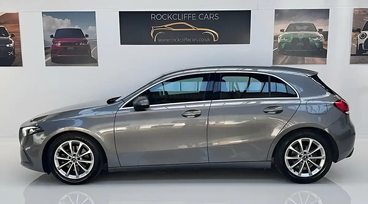 Used 2019 Mercedes-Benz a-Class Sport Grey - Interior and Exterior details 3