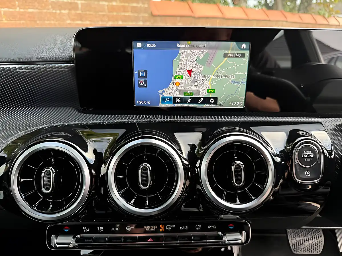 Used 2019 Mercedes-Benz a Class Sport Mountain Grey - Interior and Exterior details 11