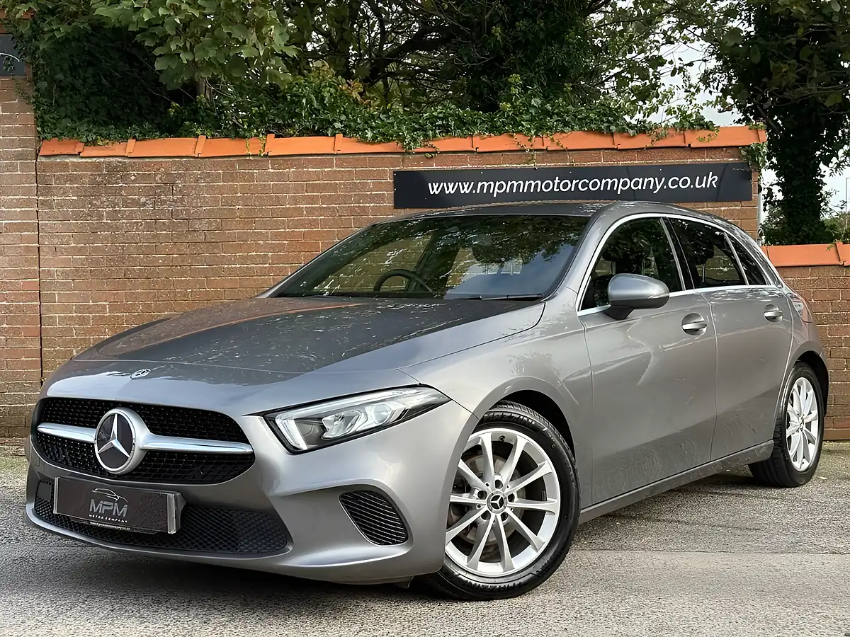 Used 2019 Mercedes-Benz a Class Sport Mountain Grey - Interior and Exterior details 2