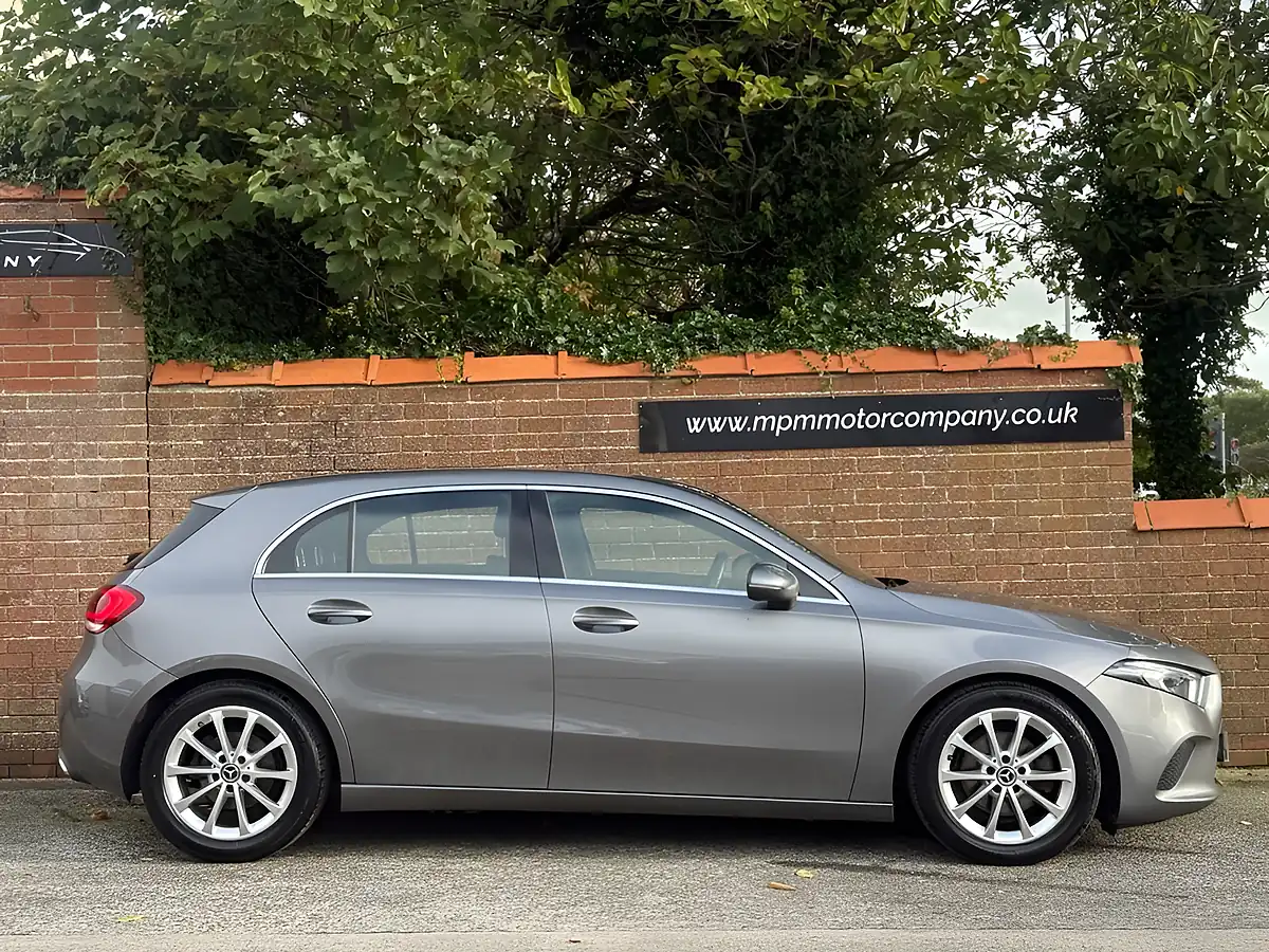 Used 2019 Mercedes-Benz a Class Sport Mountain Grey - Interior and Exterior details 3