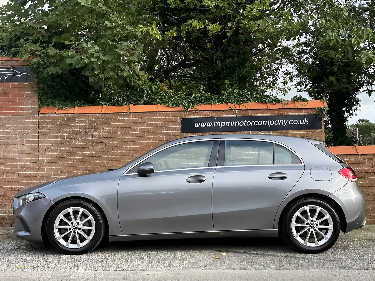 Used 2019 Mercedes-Benz a Class Sport Mountain Grey - Interior and Exterior details 4