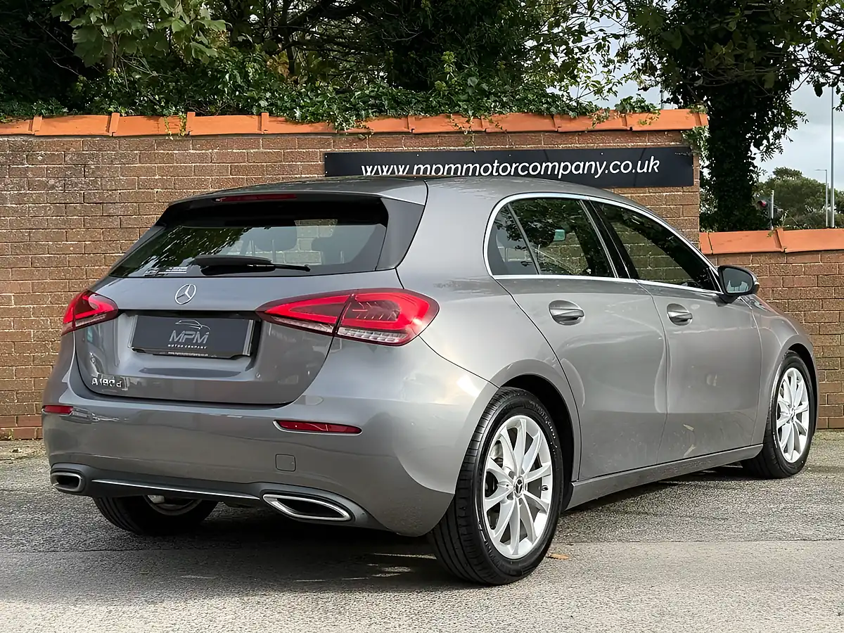 Used 2019 Mercedes-Benz a Class Sport Mountain Grey - Interior and Exterior details 5