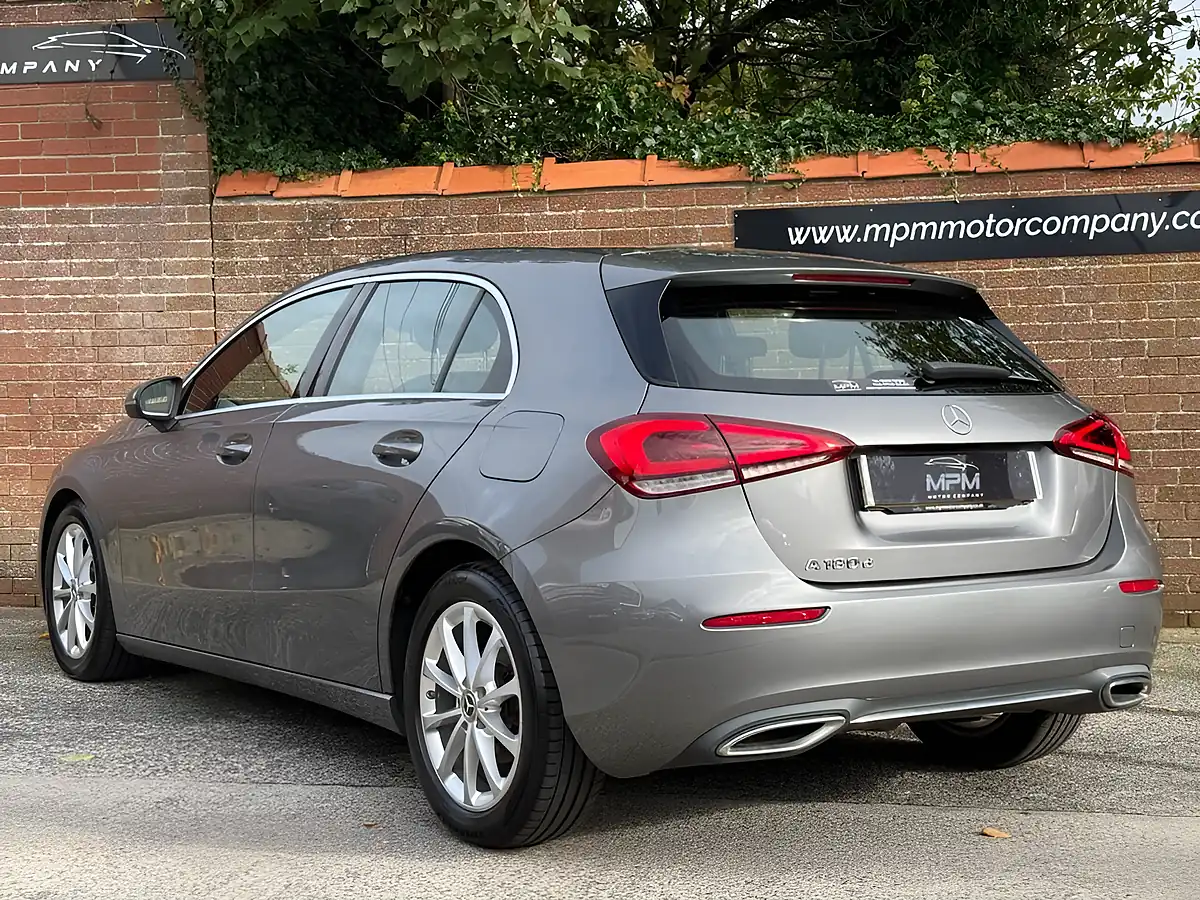 Used 2019 Mercedes-Benz a Class Sport Mountain Grey - Interior and Exterior details 6